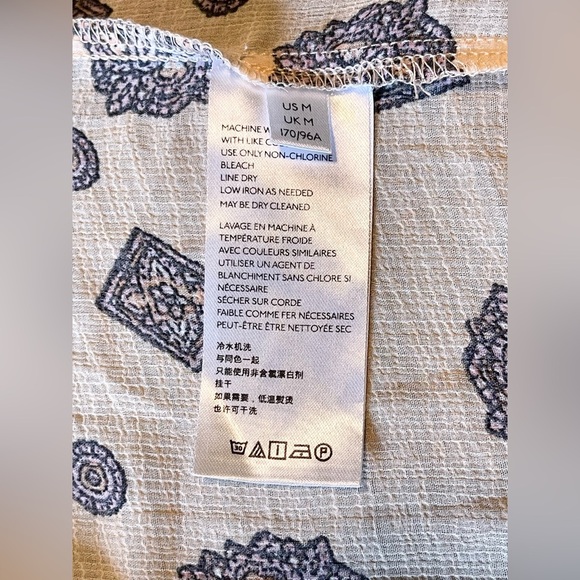 Free People Turn Turn Mini Dress Pale Peach Cream Women’s | Size M - Picture 10 of 10